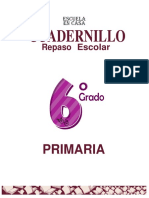 6°cuadernillo Remedial Primaria