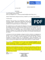 Requerimiento de Supernotariado A Excurador No.1 de Barranquilla