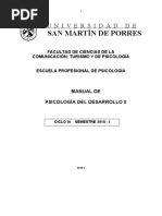 Manual Ps. Del Desarrollo II