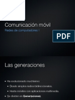 Comunicaciones Móviles (3G, 4G)