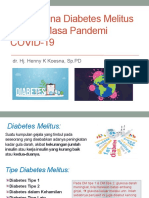 Tatalaksana DM Di Masa Pandemi Covid-19 - Dr. Henny, SP - PD