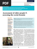 Assessment of Older People 5: Assessing The Social Domain