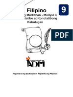 Module 3 Filipino 9 - Final