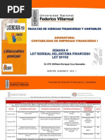 Semana 6 - Ley General Del Sistema Financiero Peruano