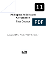 Philippine Politics and Governance