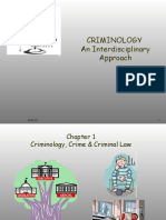 Criminology An Interdisciplinary Approach