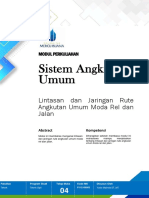 Modul Pertemuan 4 CPMK 2 Lintasan Dan Jaringan Rute Angkutan Umum Moda Rel Dan Jalan