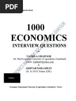 Economics Interview Book