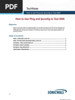 How To Use Ping and Ipconfig To Test DNS: Objective