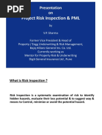 Project Risk Inspection & PML: Presentation On