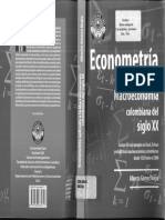 Econometria Aplicada A La Macroeconomia