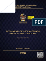 29-08-18 Reglamento de Orden Cerrado para La Armada Nacional