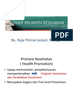 Konsep Promosi Kesehatan