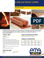 Offered in Round Bar and Plate: Typical Uses Similar or Equivalent Specs Chemical Composition