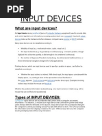 Input Devices