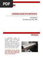 07-Usinabilidade Dos Materiais