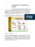 Qué Es Y para Qué Sirve Un Instructivo