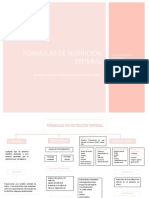 Fórmulas de Nutrición Enteral