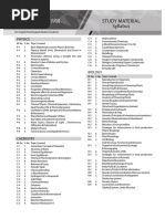 Physics: Leader Test Series Syllabus Study Material Syllabus