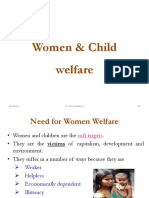 Women and Child Welfare