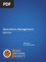 Operations Management