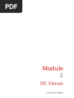 DC Circuit: Version 2 EE IIT, Kharagpur