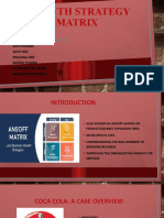 Growth Strategy Matrix