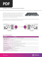 Apollo 9504D: Stackable 1.6T DCI/DWDM Transmission Platform