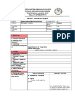 Leeson Plan. Affirmation and Negation