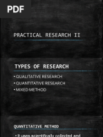 Lesson I Practical Research II