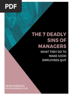 Document The 7 Deadly Sins of Managers