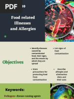 CHAPTER-10 Food Related Illness and Allergies