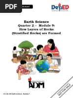 Earth Science (SHS) - Q2 - Mod9 - How Layers of Rocks Are Formed - v2