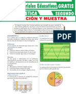 Población y Muestra para Segundo Grado de Secundaria