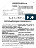 Part 2: Social Skills Training: Rating