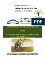 Cifras Do Folheto Comunhão E Participação Arquidiocese de Goiânia