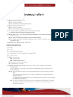 Unit 14 Electromagnetism: Summary Questions