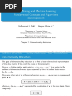 Chapter 7: Dimensionality Reduction