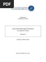 Chapitre 1 TACHFINE Echantillonnage