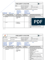 Job Safety Analysis: Department: (Bagian/fungsi)