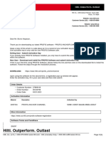 Hilti SW Activation PROFIS ANCHOR CHANNEL (2097334)