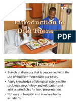 Introduction To Diet Therapy