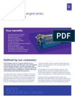 KW Per Cylinder: New B36:45V Gas Engine Series