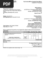 Tax Invoice/Bill of Supply/Cash Memo: (Original For Recipient)