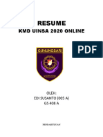 Resume: KMD Uinsa 2020 Online