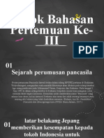 Sejarah Perumusan Pancasila