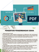 1MARET Menilai Perkembangan Usaha P1