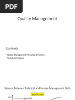 Quality Management