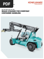 Reach Stacker For Everyday Container Handling: SMV 4525 TBE5 & SMV 4530 TBE5