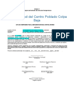 Estado de Implementacion de Control Interno